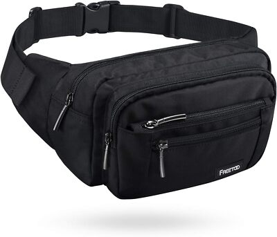 FREETOO Gürteltasche Bauchtasche Multifunktionale Hüfttasche mit Reißverschluss