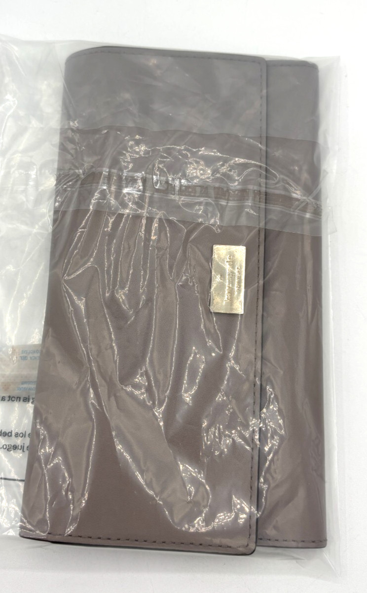 Kate Spade New York Bifold Full Size Wallet Taupe Putnam Pim Multi Pocketed