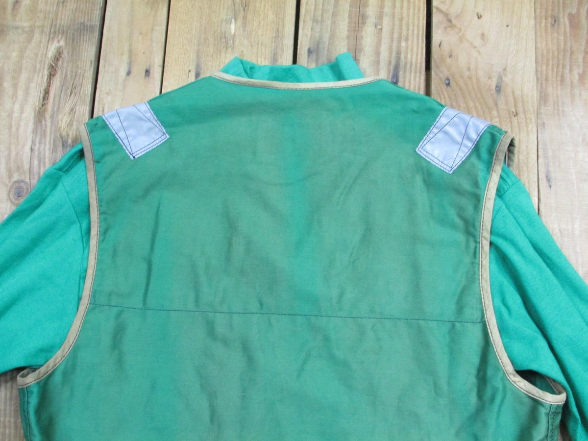 Vintage 1980s US Navy Mark I Type Life Preserver Vest Jacket