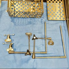 Set of 2 Transenterix Docking System For Spider Surgical System 9000022 & Clamps