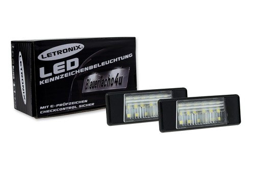 LETRONIX SMD módulos de iluminación de matrícula LED para Infiniti Q50 desde 2013 - Imagen 1 de 6