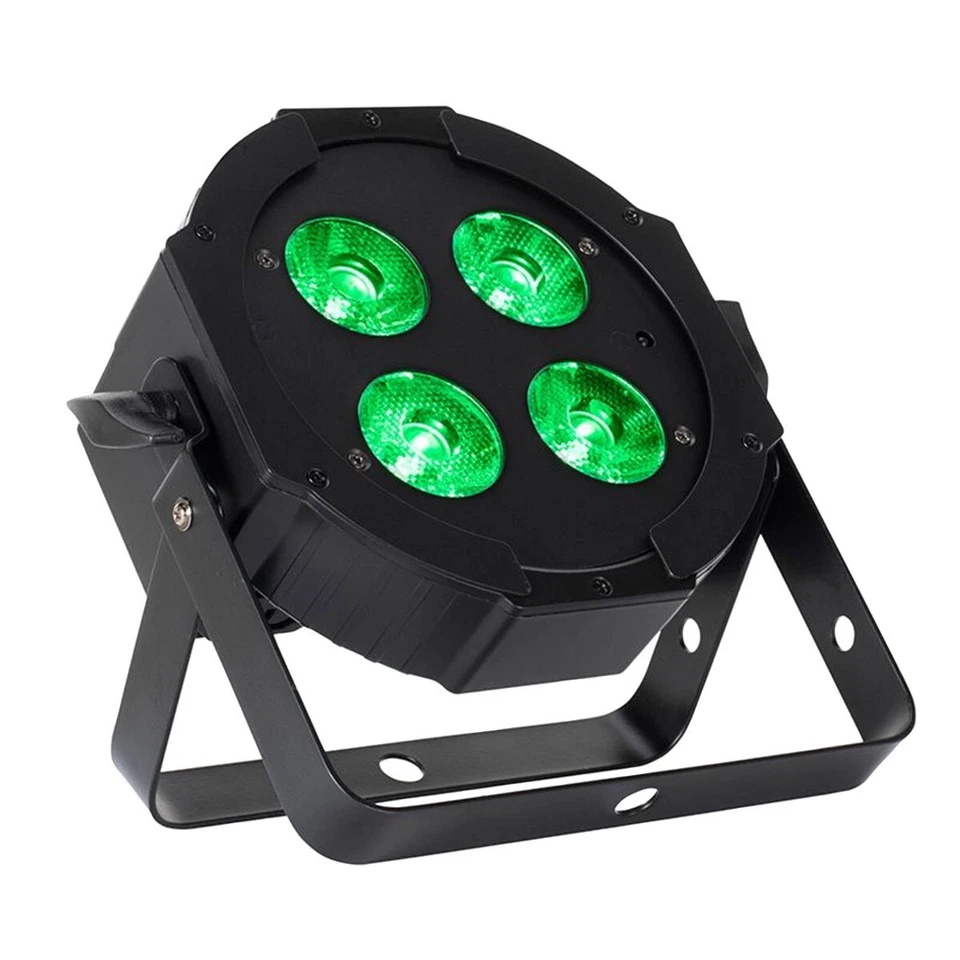 Eliminador Iluminación Mega Hexagonal L Par Luces 4x20 vatios RGBLA + UV LED Y Control Remoto... Foto 3 de 4