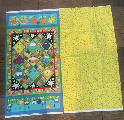 Keepsake Quilting  Zoo Keeper Kit  #3318 Baby Quilt Crib Wall Hanging
