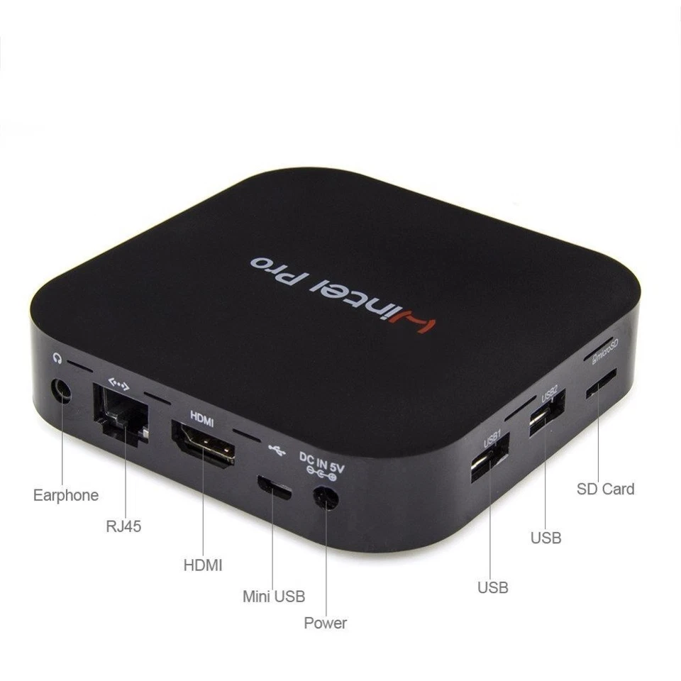 Fanless Desktop Computer Mini PC Intel x5-Z8350 Windows 10 Pro 4K HDMI WIFI LAN - Image 2 of 4