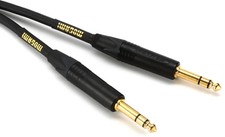 Mogami Gold TRS-TRS Balanced 1/4" Patch Cable - 6'