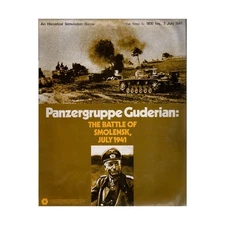 SPI Wargame Panzergruppe Guderian - The Battle of Smolensk Tray VG