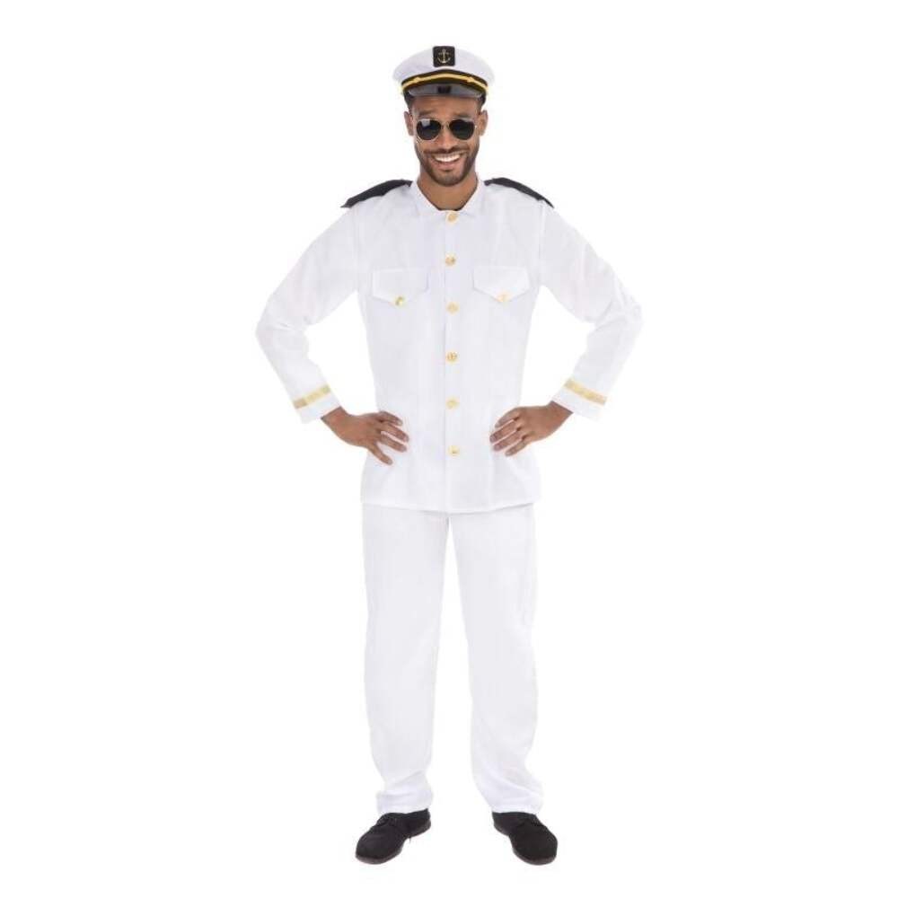Navy Officer with Hat Top Gun Costume