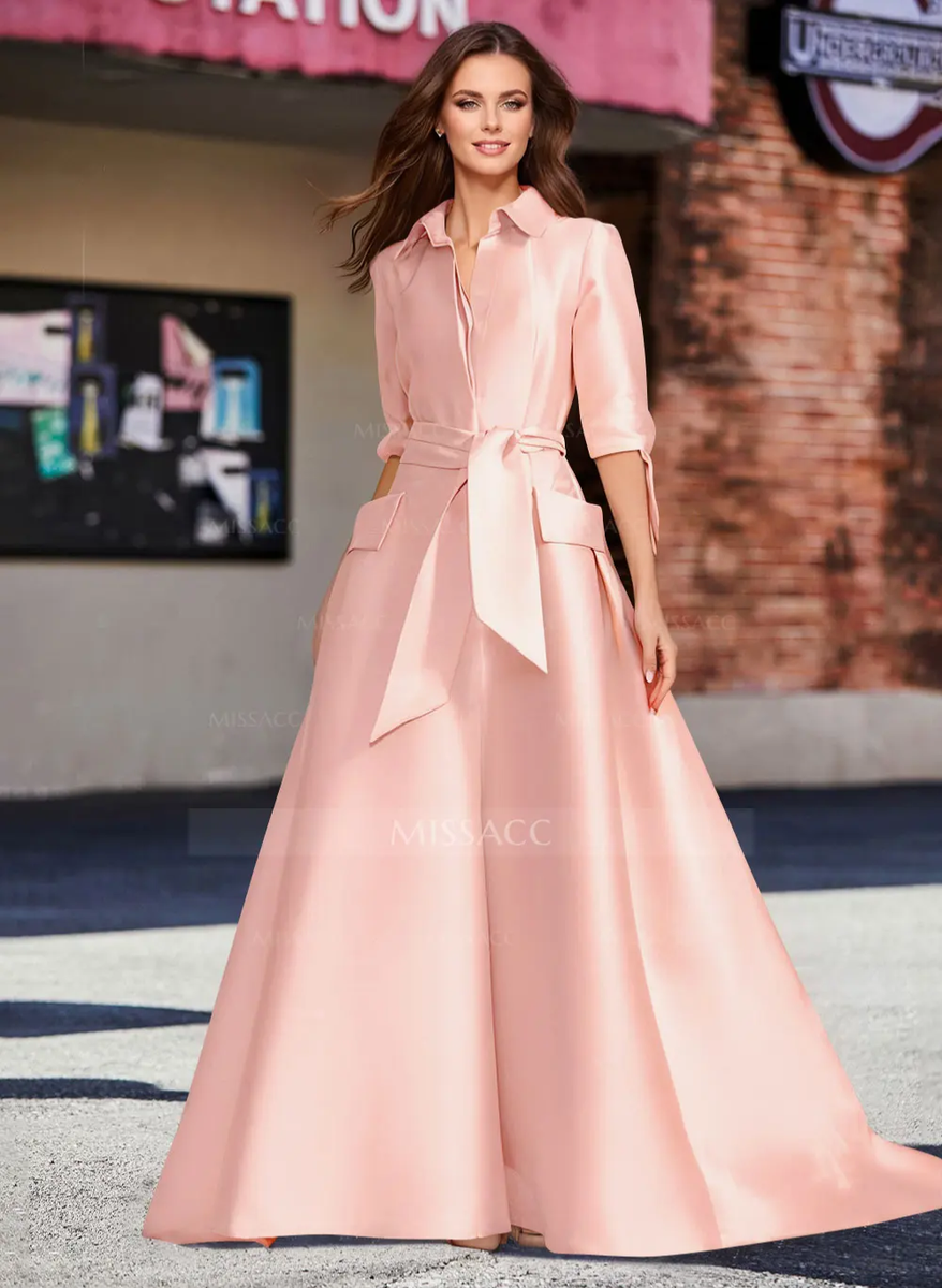 PINK MISSACC FORMAL SHIRT DRESS (Brand New) Misses Size 12 - Satin material PINK MISSACC FORMAL SHIRT DRESS (Brand New) Misses Size 12 - Satin material