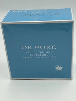 Dr. Pure Retinol Collagen Eye Patches Hydra Gel (30) Pairs Exp. 06/2027