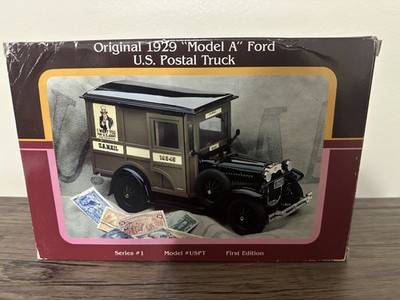 1929 Model A Ford #1 US Postal Mail Truck Scale NEW 1/25 1st Edition New in Box