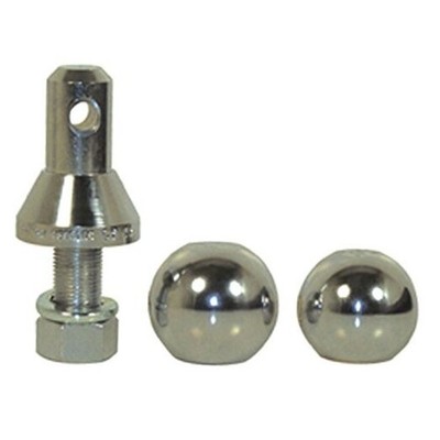 904B Nickel-Plated Shank with 2 Balls - 1''