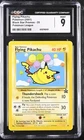 CGC 9 MINT Flying Pikachu 25 Pokemon League Black Star Promos Pokemon Card
