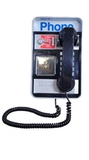 Vintage Street Goods Retro Faux Pay Phone Telephone (Real Working Phone)