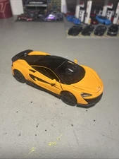 McLaren 600LT 1/32 Scale Diecast Pullback Car With Light and Sound(No Batteries)