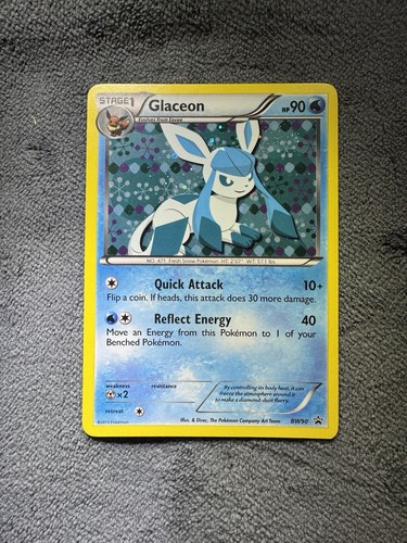Glaceon BW90 Holo Promo Black And White Promo Pokemon NM
