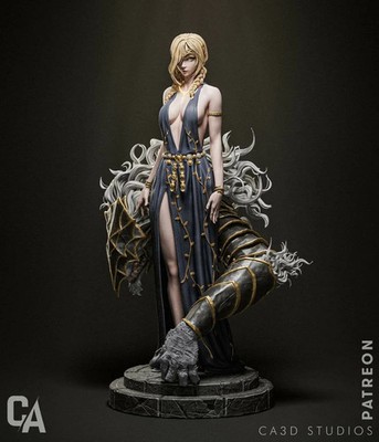 3D Printed 16K Fan Made CA3D - Elden Ring Marika 1/6 scale UNPAINTED