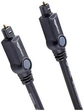 AmazonBasics Toslink Optical Audio Cable for Audio System, 6ft