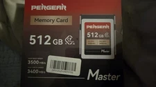 PERGEAR 512GB Cfexpress 4.0 Type B Memory Card(Master Series)