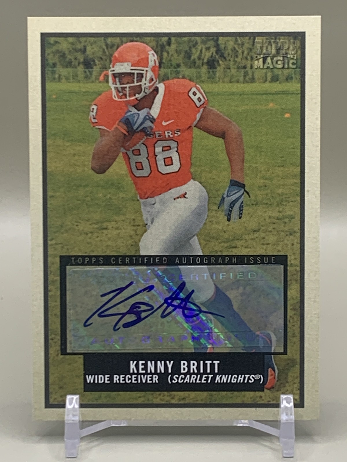 Kenny Britt Topps Magic #235 Autograph