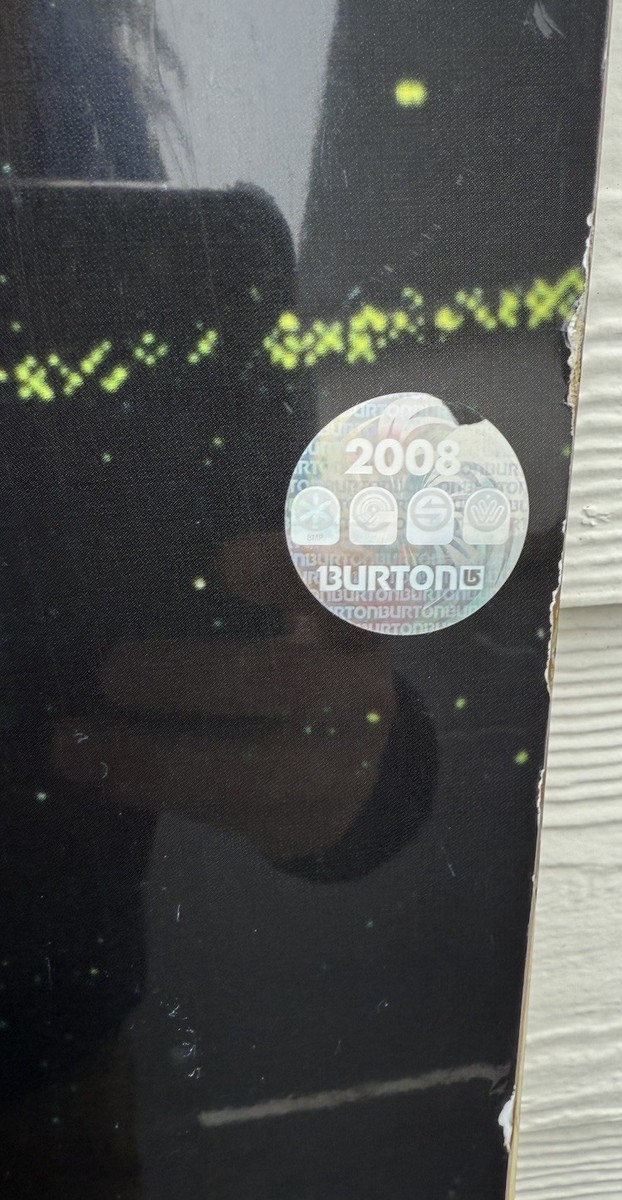 2008 Vintage Burton X Fragment Andy Warhol Collab 154cm Snowboard