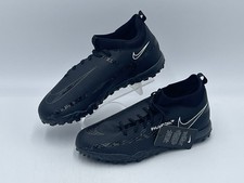 Nike Phantom GT2 Academy DF Turf Soccer Black/Dark Smoke Grey 6Y DC0818 001