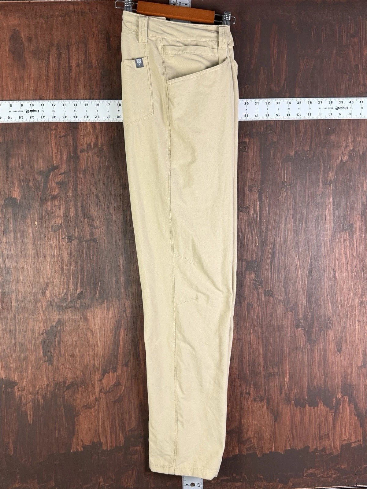 The North Face Retrac Pants Hiking Stretch Outdoors NF0A33JT Beige Khaki Mens 34