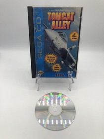 Tomcat Alley (Sega CD 1994) CIB completo con tarjeta de registro manual