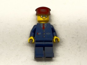 Lego Orange Tram   - Part of Lego City -  Lego City Square 60097 - W/Powered Up