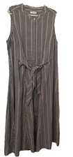 Calvin Klein Dress Womens 20W Black and White Check Maxi Full Length (shi1507R)