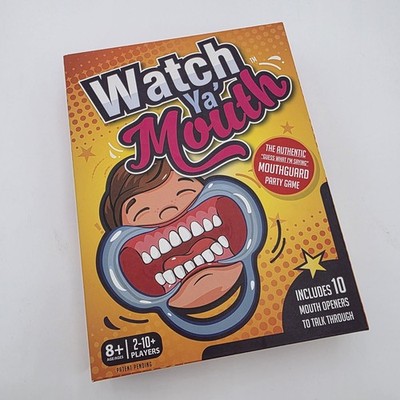Watch YA Mouth WYM001 Mouthgard Party Game Family Edition (Only 6 Mouth Pieces) 