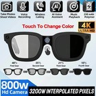 2026 Smart Glasses For Men/Women 8MP HD Video Recording AI Translator Sunglasses