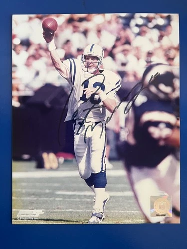Peyton Manning Indianapolis Colts  Autographed 8x10 Photo