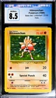1999 CGC 8.5 Hitmonchan 1999 Base Set 7/102 Holo Pokemon Card Blue Label