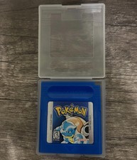 Pokemon Blue Version Nintendo Game Boy Color, 1998 GBC Tested USA Very Good