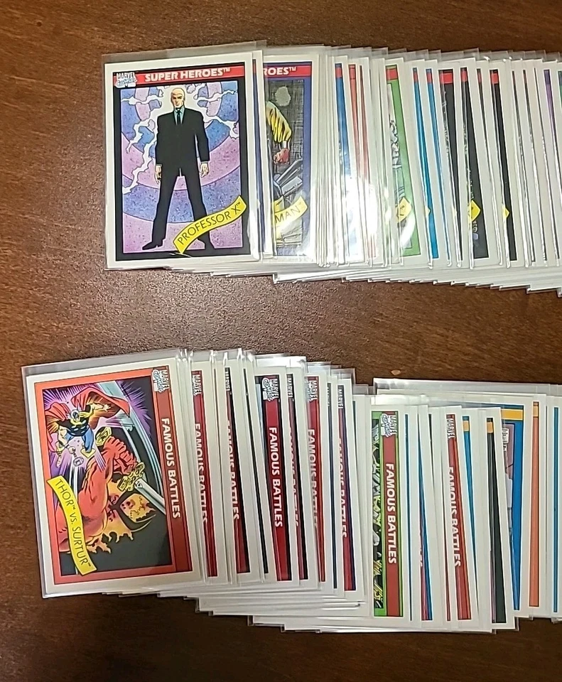 1990 MARVEL TRADING CARD LOT 96 CARDS SOME DUPLICATES - Image 2 of 4