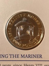2014 £2 Two Pound Coin 500th Anniversary of Trinity House UK BUNC Royal Mint