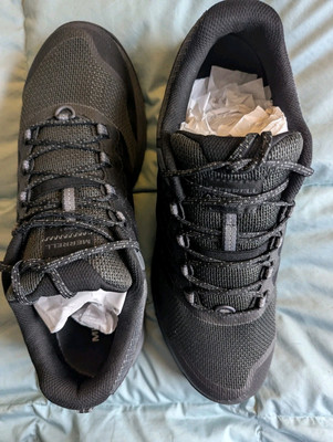 NIB Merrell Nova 3 Men's 12 W Black /Charcoal J067597W