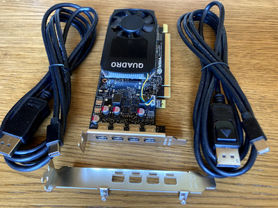 PNY Nvidia Quadro P1000 Grafikkarte 4GB GDDR5 PCI-Express 3.0 Low/High Profile