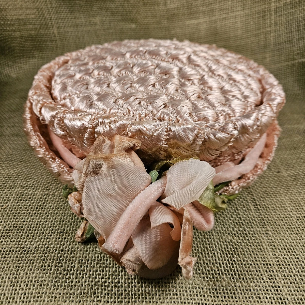 Pink Velvet 1950s Vintage Hats for Women for sale | eBay display picture 1
