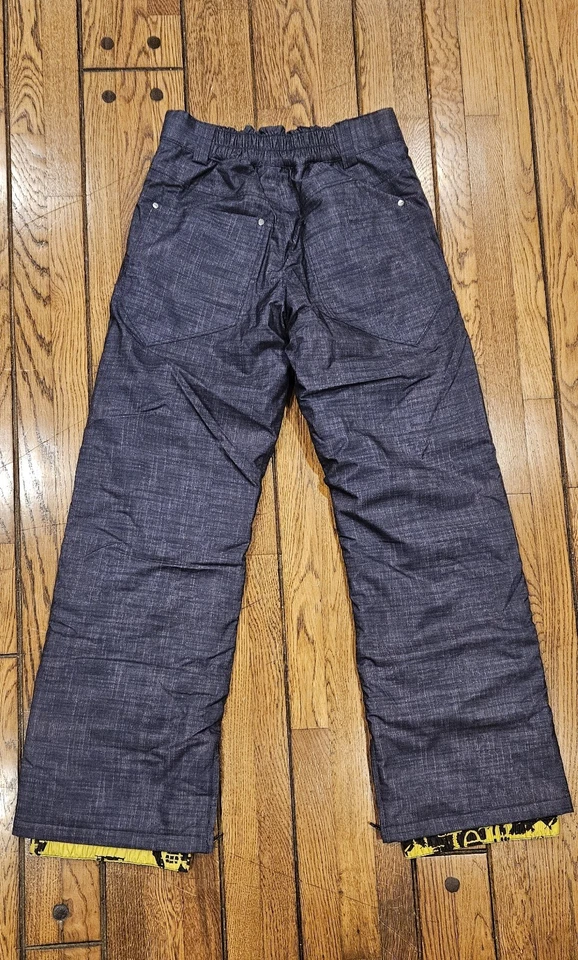 Body Glove Pantalones de Nieve Juveniles Talla 14 Impermeable Aislado Gris Denim Look Foto 2 de 4