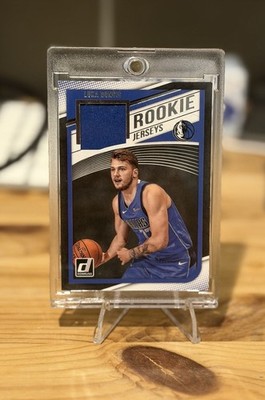 2018-19 Panini Donruss - Rookie Jerseys Luka Dončić #RJ-LDC (MEM, RC)