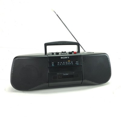   Sony Boombox CFS-B15 AM/FM Cassette Player Recorder ~ New Belts Reconditioned