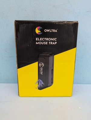 Owltra OW-2 Indoor Electric Mouse Trap Instant Kill Rodent Black
