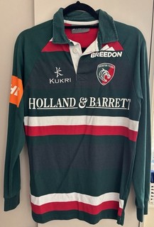 Leicester Tigers Shirt 2018/19 Holland & Barrett (size Small)