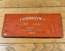 Franklyns Fine Shagg Novel Patience Game.Promotion Game Advertising Fine Tobacco