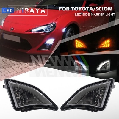 VLAND LED Side Marker Lamps Fit 2012-2020 Subaru BRZ Scion FRS Toyota - VLAND US