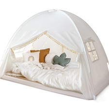 Twin Bed Tent for Kids, Princess Sleep Canopy Privacy Tents for Girls Boys  ...