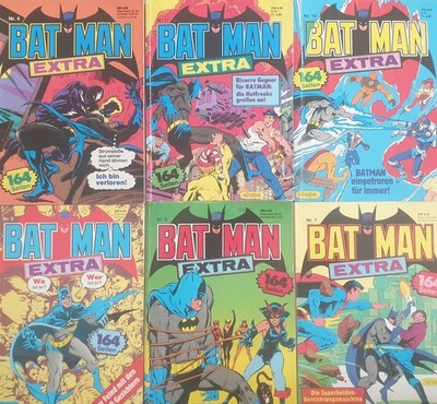 Z 1 / 2 Batman Extra Taschenbuch 1 - 11 Ehapa 1980 - 1985 DC Comics Sammelmarke