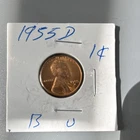 1955-D RARE Red Excellent Condition