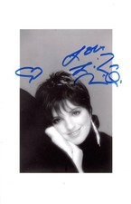 ACTRESS Liza Minnelli autograph, IP signed photo